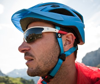 cycle helmet straps