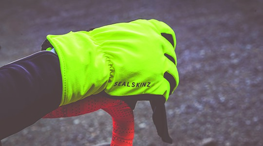 Waterproof windproof and breathable SealSkinz gloves