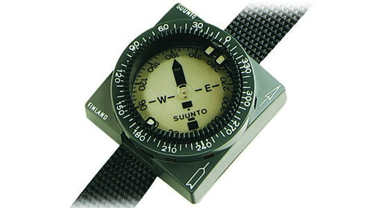 Early model Suunto compass watch