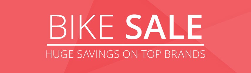 Bike sale - Huge savings on top brands