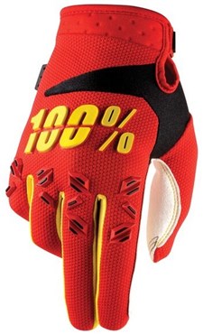 100% Airmatic Youth Long Finger MTB Gloves