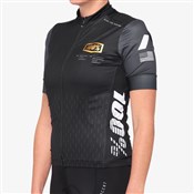 Image of 100% Exceeda Womens Short Sleeve MTB Cycling Jersey