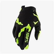 Image of 100% Itrack Youth Long Finger MTB Cycling Gloves