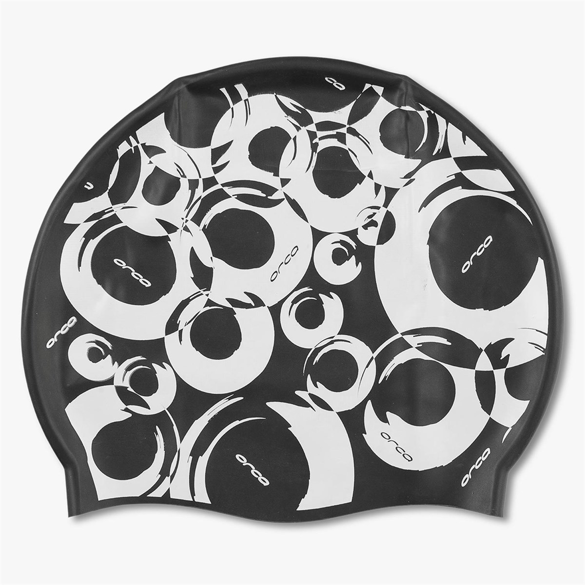 Orca Silicone Swimcap with Print