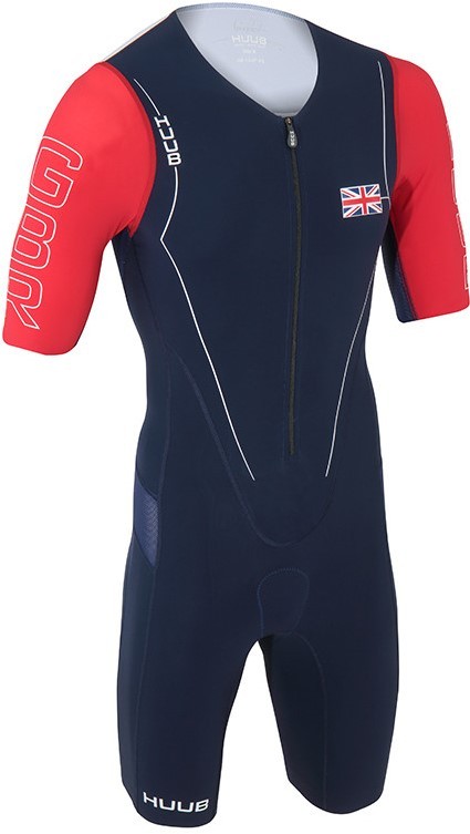 Huub Dave Scott Sleeved Long Course GB Triathlon Suit