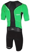 Huub Dave Scott Sleeved Long Course Green Triathlon Suit