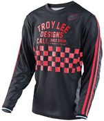 Troy Lee Designs Super Retro Check Long Sleeve Cycling Jersey