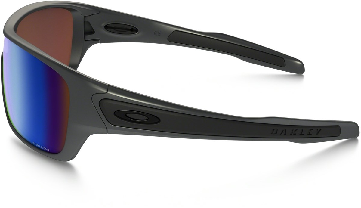 Oakley Turbine Rotor Prizm Deep Water Polarized Steel Collection Sunglasses