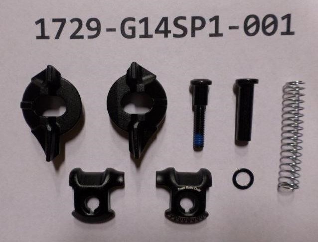 Giant S.Pin G14SP1 Seatclamp/Bolt Set for 7mm Rail Only (SP97G)
