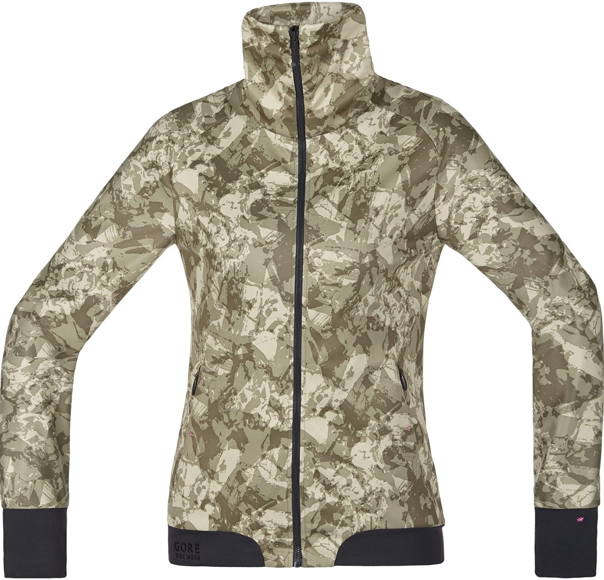 Gore Power Trail Womens Print Windstopper Soft Shell Jacket AW17