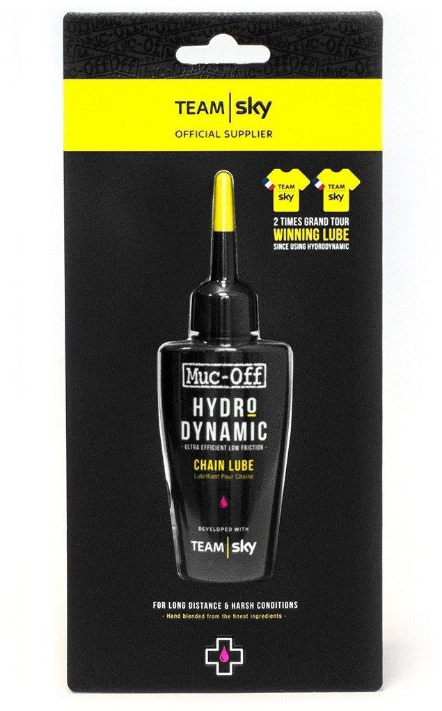Muc-Off Hydrodynamic Team Sky Lube 50ml - Yellow Jersey Edition