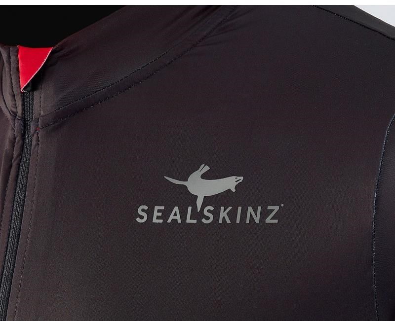 SealSkinz Water Repellent Short Sleeve 3/4 Zip Jersey