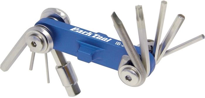 Park Tool IB2C I-Beam Mini Fold-up Hex Wrench Screwdriver / Star Shaped Wrench Set