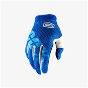 100% iTrack Youth Long Finger Cycling Gloves