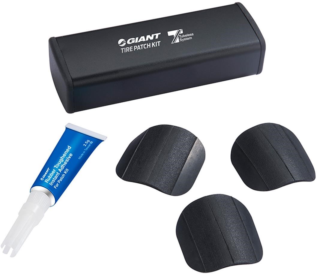 Giant Tubeless Tyre Patch Kit + Super Glue For Slick Tyre