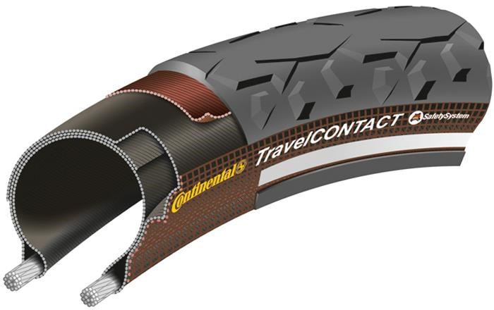 Continental Travel Contact Reflective 26 inch MTB Tyre