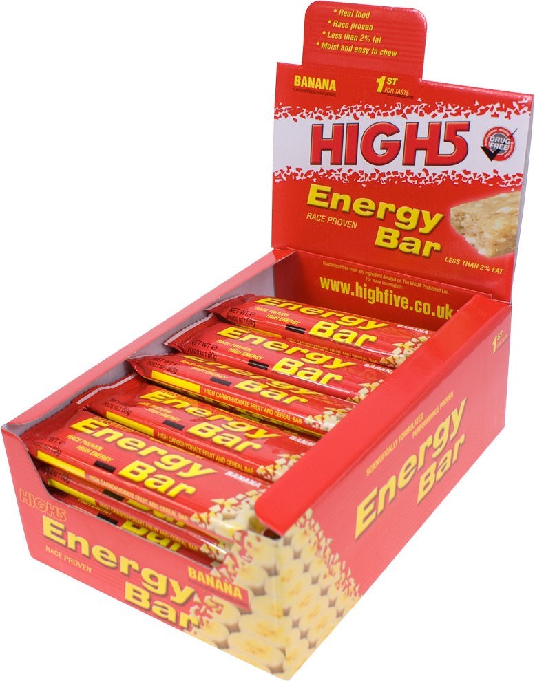 High5 Energy Bar - 60g x Box of 25