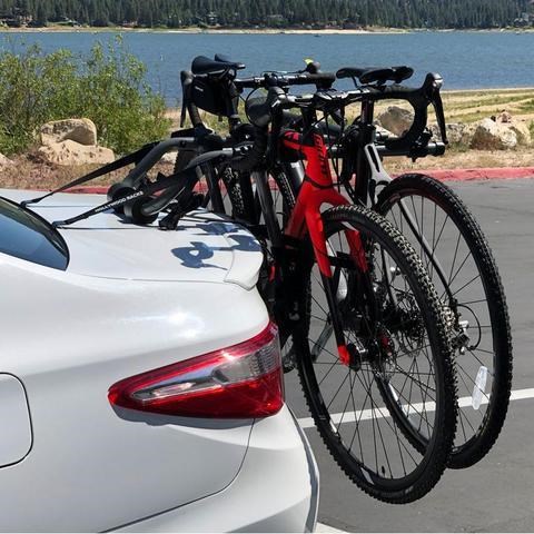 Hollywood Baja Over Spoiler Mount 3 Bike Car Rack - 3 Bikes