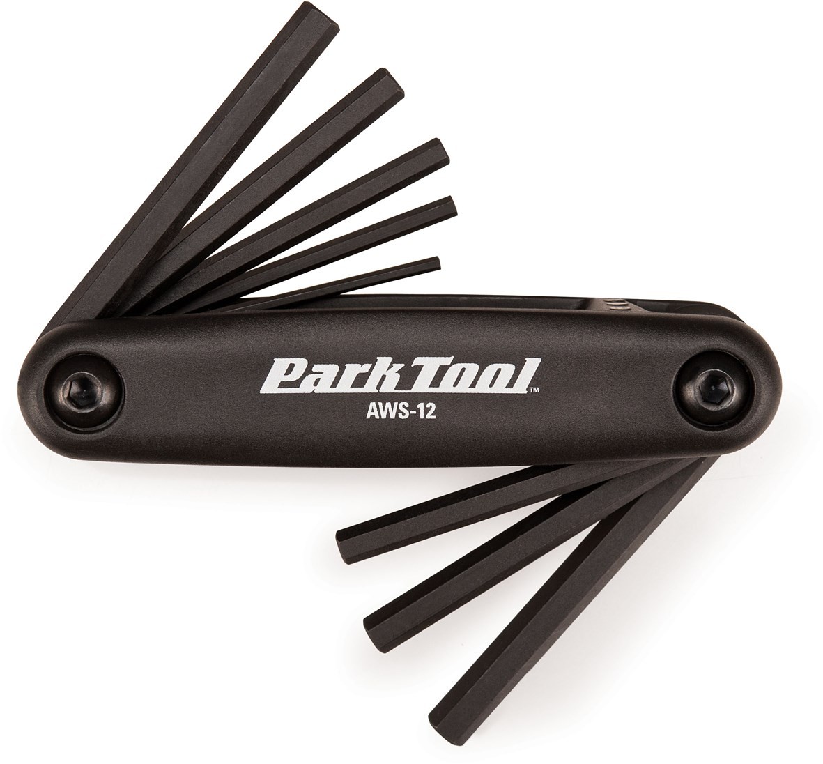 Park Tool AWS12C Fold-up Hex Wrench Set: Metric and Imperial