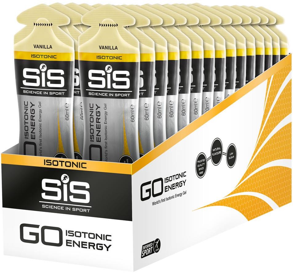 SiS Go Isotonic Energy Gel 60ml Tube - 60ml x Box of 30