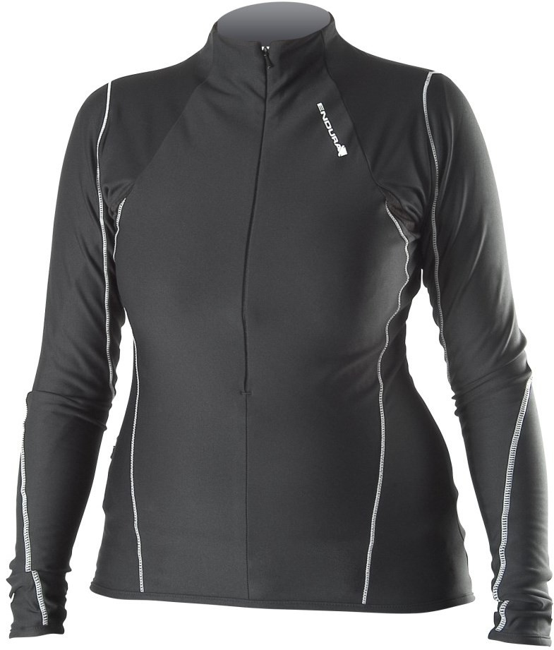 Endura Xtract Womens Zip Neck Long Sleeve Cycling Jersey 2011