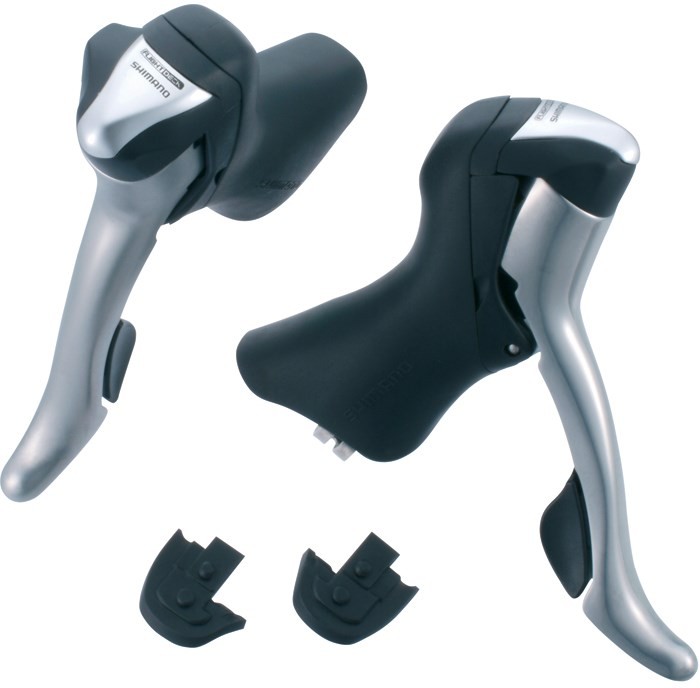 Shimano R701 10 Speed Double Road STI Levers With Adjustable Reach