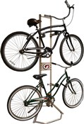 Gear Up Platinum Steel 2-Bike Freestanding Rack