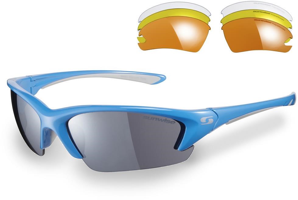 Sunwise Equinox Sunglasses With 4 Interchangeable Lenses