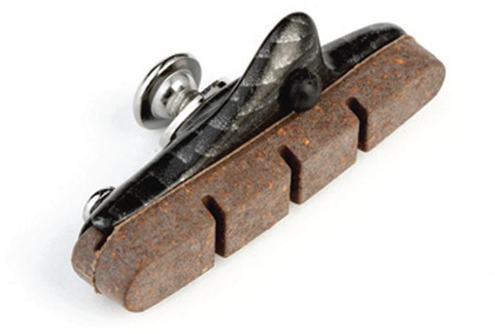 Clarks Road Brake Pads w/Ultra-lite Carbon Carrier & Insert Pads for Carbon Rims