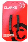 Clarks MTB/Hybrid V-Brake Pads Replacement Insert Pads