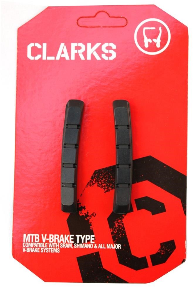 Clarks MTB/Hybrid V-Brake Pads Replacement Insert Pads