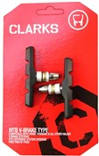 Clarks MTB/Hybrid V-Brake Pads Cantilever Brake Block Threaded Type
