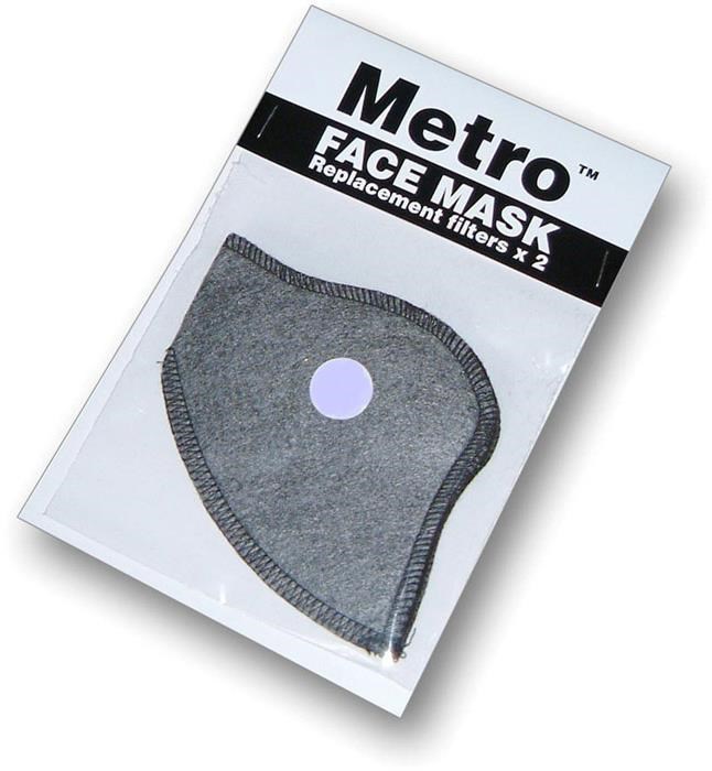 Respro Metro Anti-Pollution Mask Filter - Pack of 2