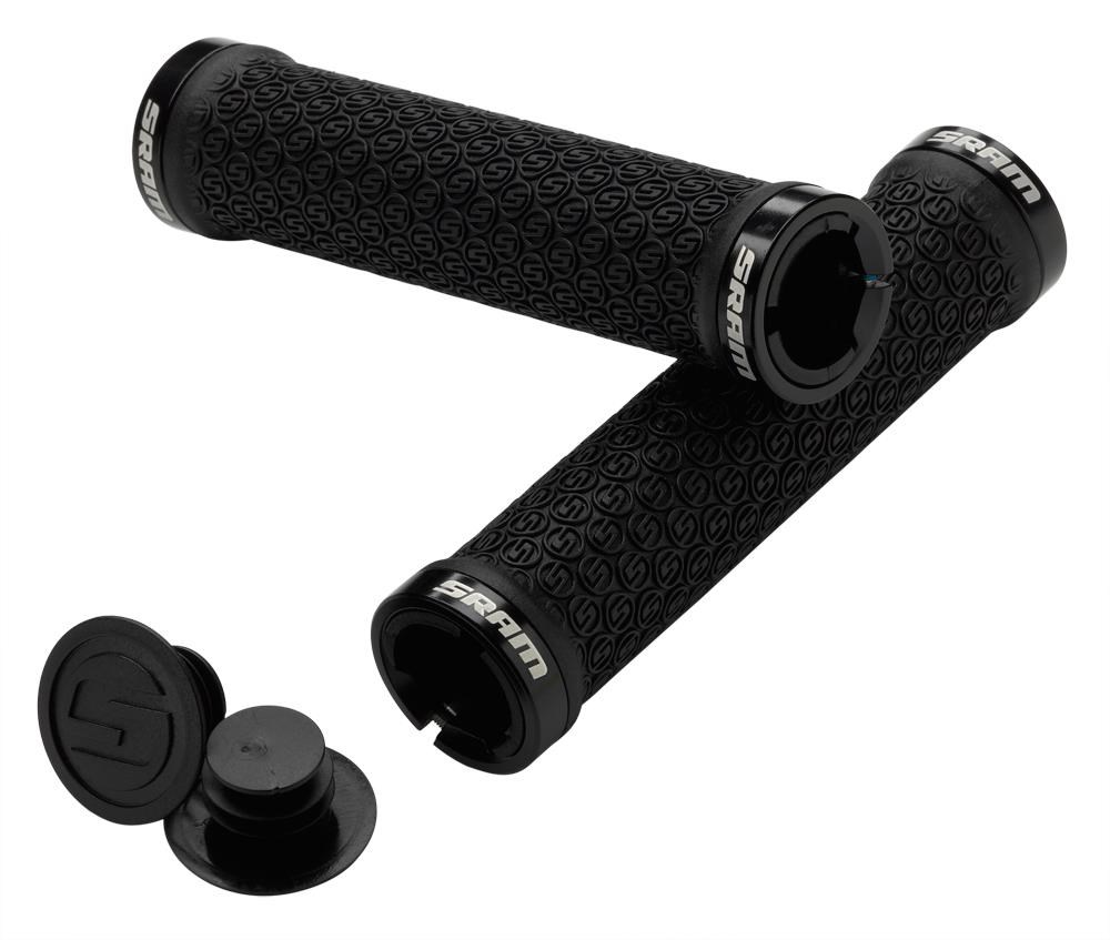 SRAM Locking Grips With Double Clamps and End Plugs