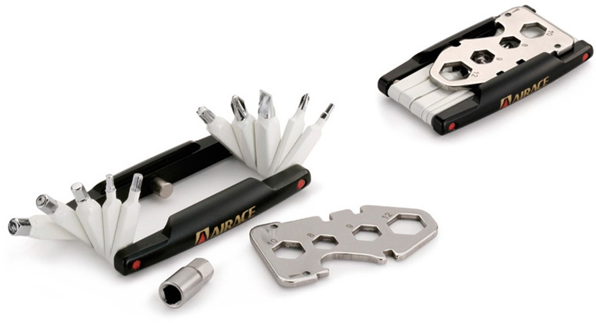 Airace 19 in 1 Ultra-thin Metallic Folding Tool Set With Forged Arm