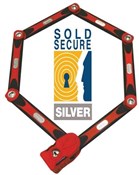 Abus Bordo 6000 Folding Lock - Sold Secure Silver