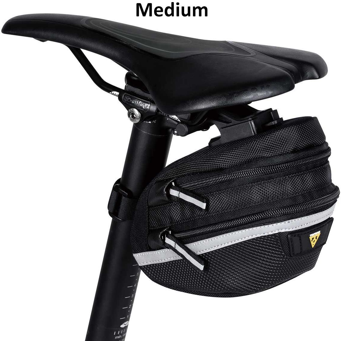 Topeak Wedge Pack II Saddle Bag With QuickClick (F25) w/Seatpost Strap