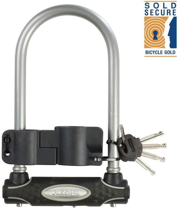 Master Lock Street Fortum Sold Secure Bicycle Gold D-Lock