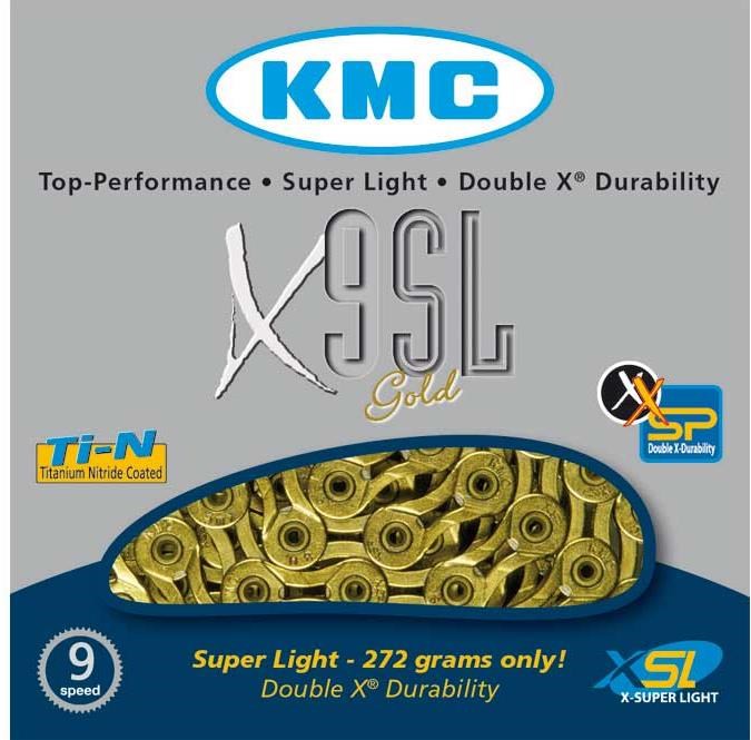 KMC X9SL Super Light 9 Speed Chain