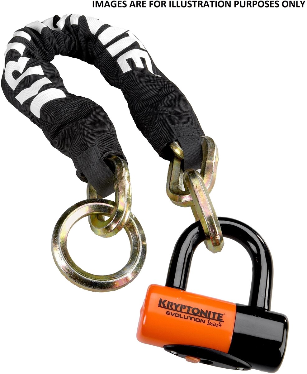 Kryptonite New York Noose 130cm Chain Lock With EV Series 4 Disc Lock - Sold Secure Gold
