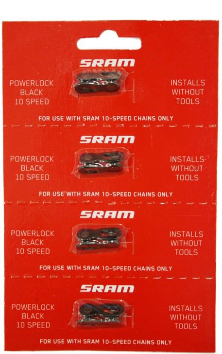 SRAM 10 Speed Powerlock - 4 Piece Pack