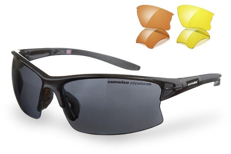 Sunwise Montreal Sunglasses With 3 Interchangeable Lenses