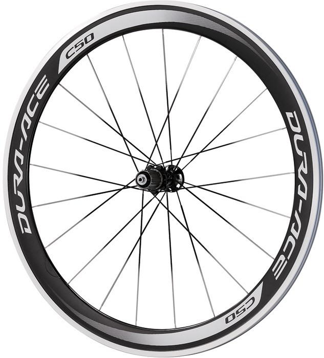 Shimano WH-9000 Dura-Ace C50-CL Carbon clincher 50mm 11-Speed Rear Road Wheel