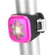 Knog Blinder 1 LED Pink Flower USB Rechargeable Rear Light