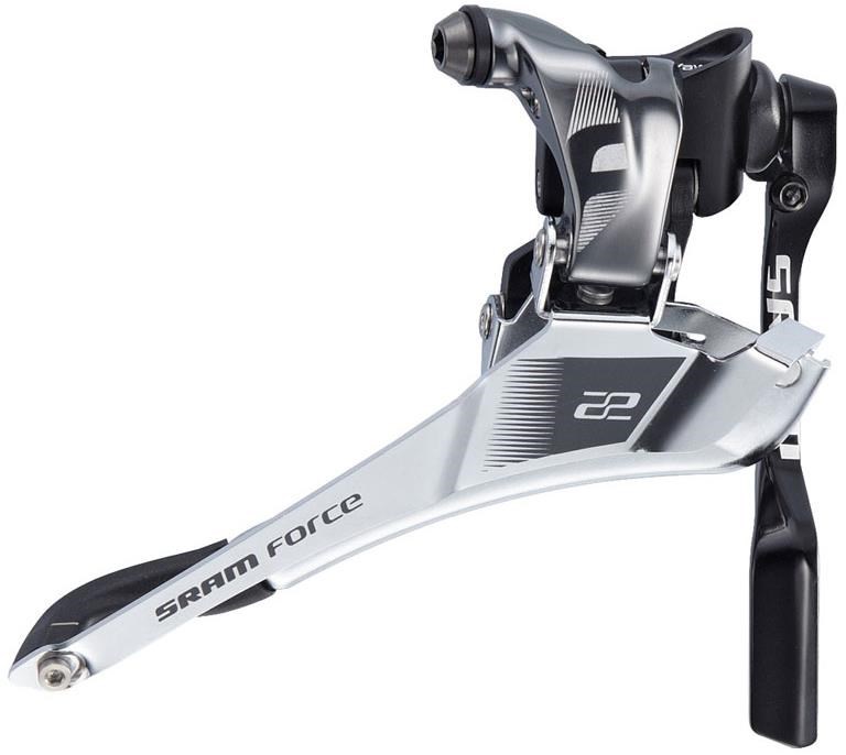 SRAM Force22 Front Derailleur Yaw Braze On With Chain Spotter