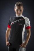 Merida Rouge Design Womens Short Sleeve Cycling Jersey