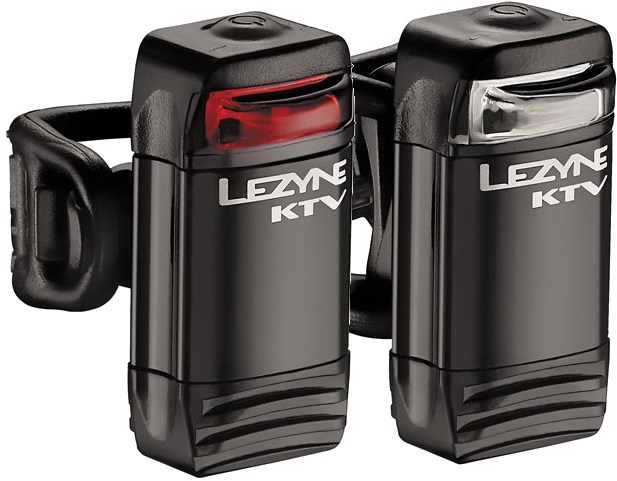 Lezyne KTV Drive LED USB Front/Rear Rechargeable Light Set