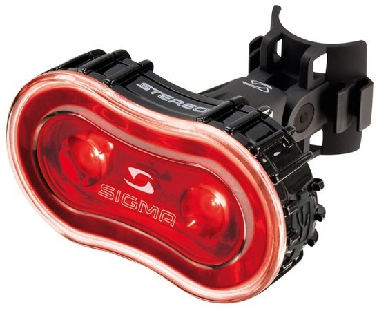 Sigma Stereo 2 LED USB Rechargeable Rear Light