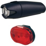 Smart 4 Lux Front with 3 LED Rear Light Set