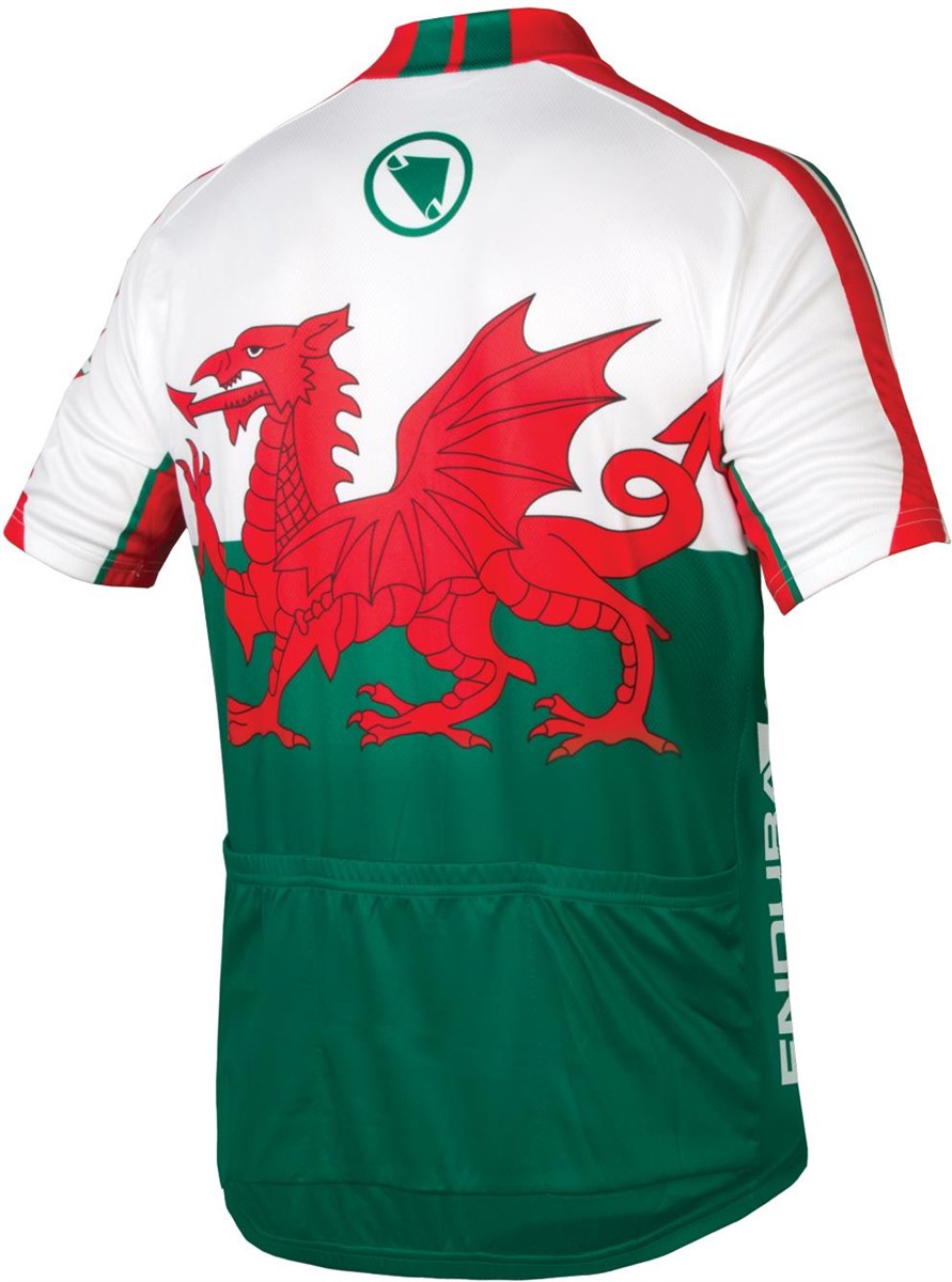 Endura CoolMax Printed Wales II Short Sleeve Cycling Jersey SS17